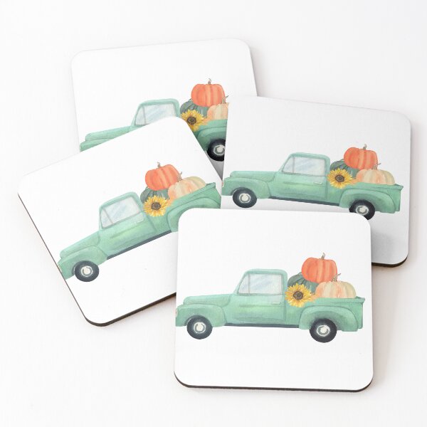 Item preview, Fall car full of pumpkins designed and sold by mollytakacs.