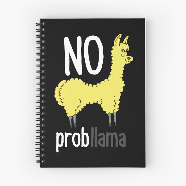 Item preview, No Problem Probllama Cute Sassy Llama Gift Alpaca designed and sold by Phaedra Jones.