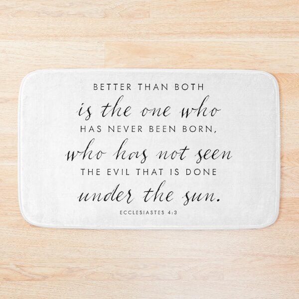 Item preview, Better to not be born designed and sold by Chris Corbin.