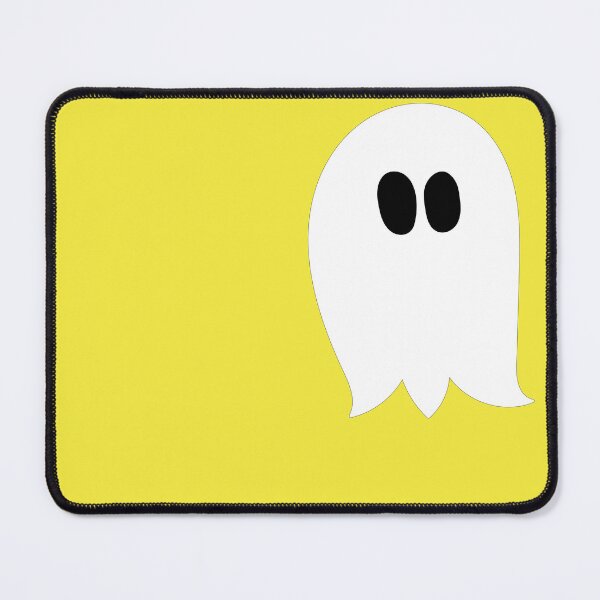 Item preview, Cute ghost cartoon in a yellow frame designed and sold by AngelDawnDesign.