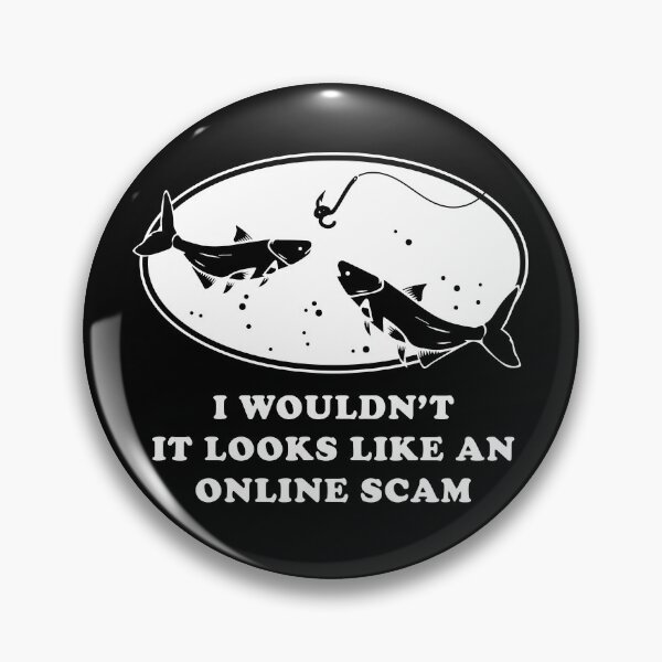 Item preview, Fishing Online Fishy Scam Funny Worm Hook And Fishing Line designed and sold by d247.
