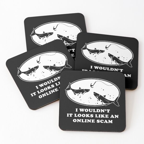 Item preview, Fishing Online Fishy Scam Funny Worm Hook And Fishing Line designed and sold by d247.