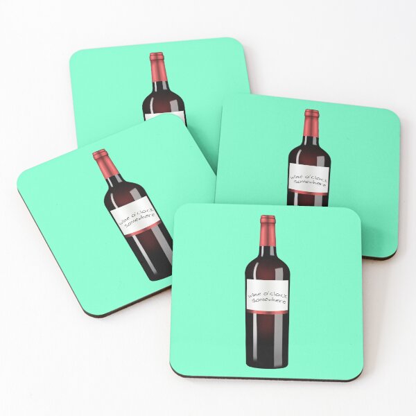 Artikelvorschau, Wine O'clock Irgendwo entworfen und verkauft von Gonkpoke.