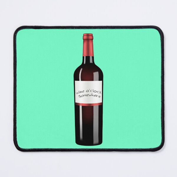 Item preview, Wine O’clock Somewhere designed and sold by Gonkpoke.
