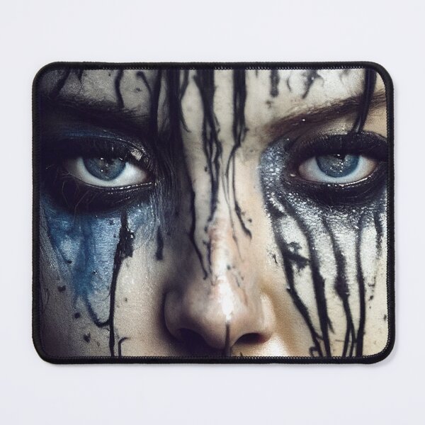 Item preview, Viking Woman Warrior Princess – Female Portrait Of A Viking Woman Princess Warrior |Midjourney AI Generated Art designed and sold by MadeByRobots.