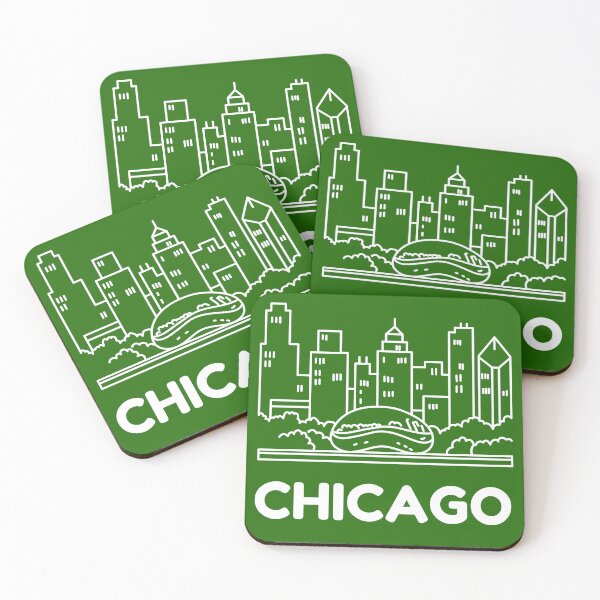 Item preview, Chicago Silhouette designed and sold by 4CoolKats.
