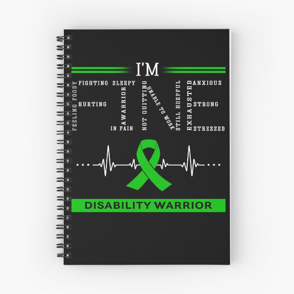 Item preview, I'm Fine Disability Warrior Support Disability Awareness Gifts designed and sold by rechardtee.