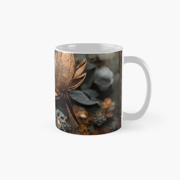 Item preview, Mug "Steampunk Flowers" (3/4) designed and sold by sabantha.