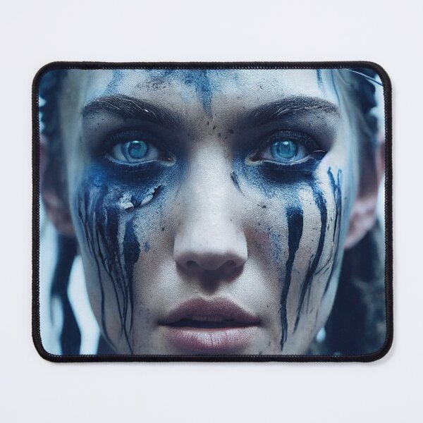 Item preview, Viking Woman Warrior Princess – Female Portrait Of A Viking Woman Princess Warrior |Midjourney AI Generated Art designed and sold by MadeByRobots.