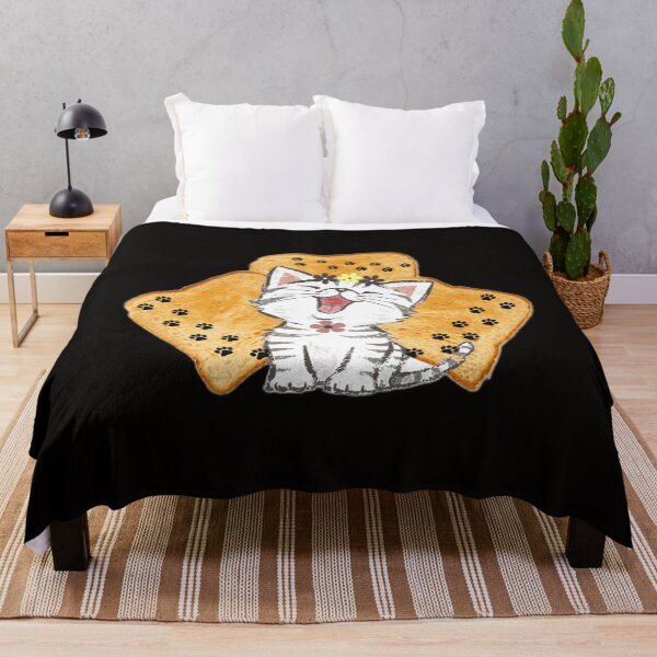 Item preview, cat flower toast designed and sold by Swagmode.