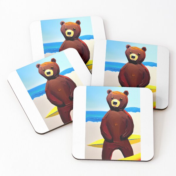 Item preview, Surfing Bear designed and sold by OlympicsMerch.