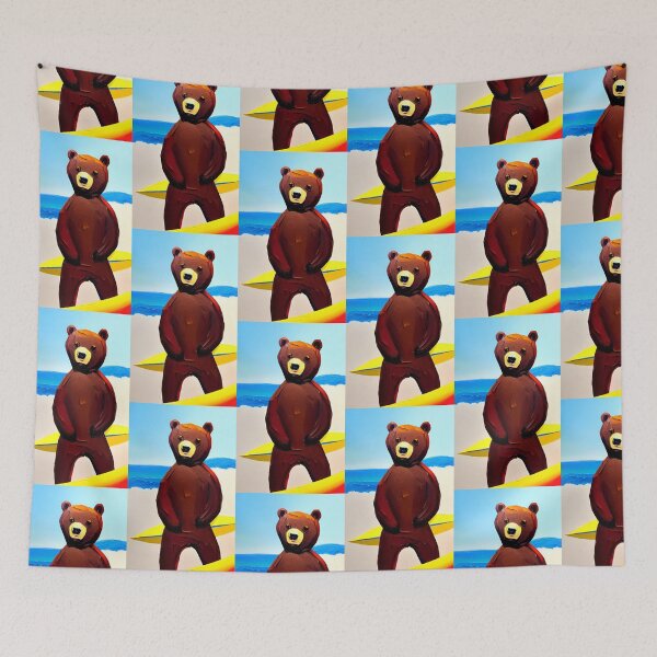 Item preview, Surfing Bear designed and sold by OlympicsMerch.