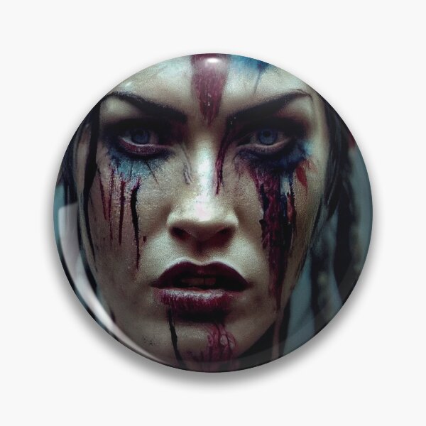 Item preview, Viking Woman Warrior Princess – Female Portrait Of A Viking Woman Princess Warrior |Midjourney AI Generated Art designed and sold by MadeByRobots.