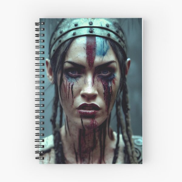 Item preview, Viking Woman Warrior Princess – Female Portrait Of A Viking Woman Princess Warrior |Midjourney AI Generated Art designed and sold by MadeByRobots.
