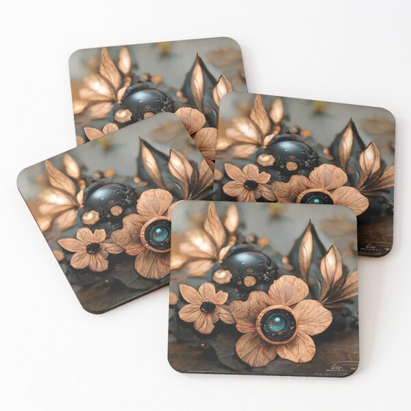 Item preview, Steampunk Flowers (1/4) designed and sold by sabantha.