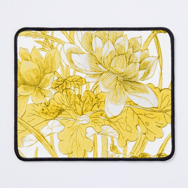 Item preview, Antique Gold Water Lilies designed and sold by MidnightStudio.