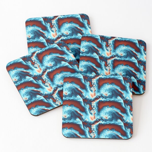 Item preview,  Dark molten colourful swirls  designed and sold by TJ-Allen.