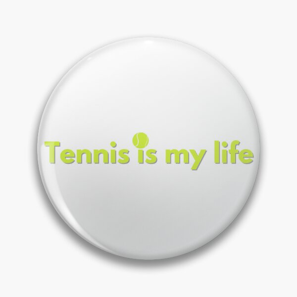 Item preview, "Tennis is my life"  designed and sold by BigCityTennis.