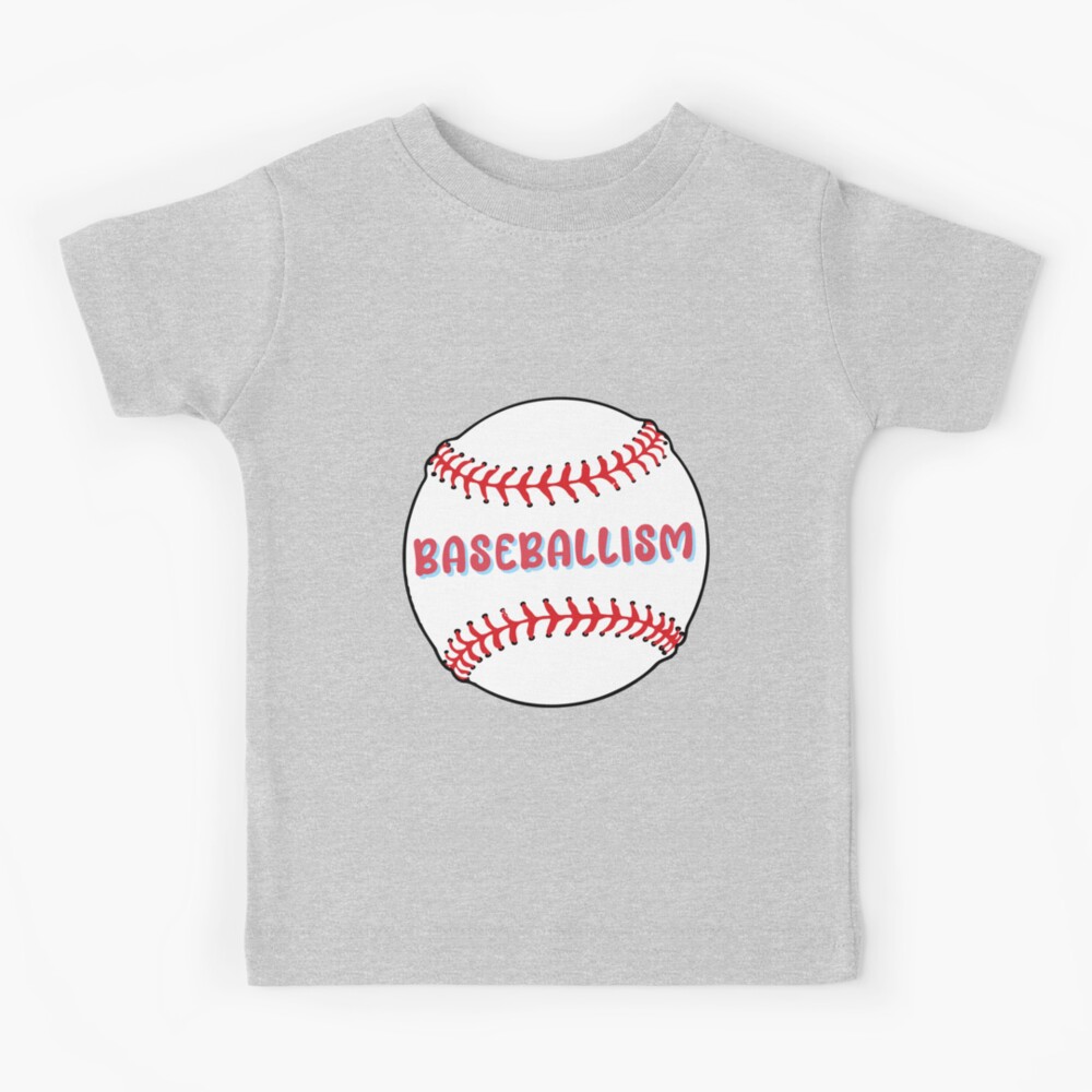 Major League Baseballism Toddler T-Shirt - Heather Gray/Heather