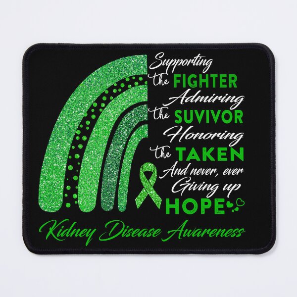 Item preview, Kidney Disease Warrior Supporting Fighter Kidney Disease Awareness designed and sold by Gillosina.
