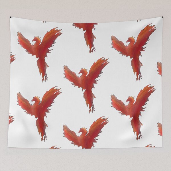 Item preview, Dry brush phoenix designed and sold by Ashley’sAnimalz.