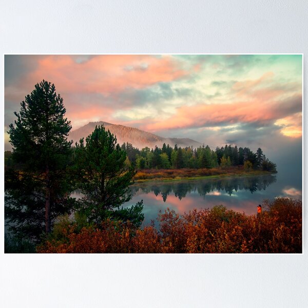 Item preview, Peaceful Oxbow Bend designed and sold by KellyHeaton.