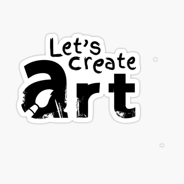 Item preview, Let's Create Art 1 designed and sold by ArtManGrafix.