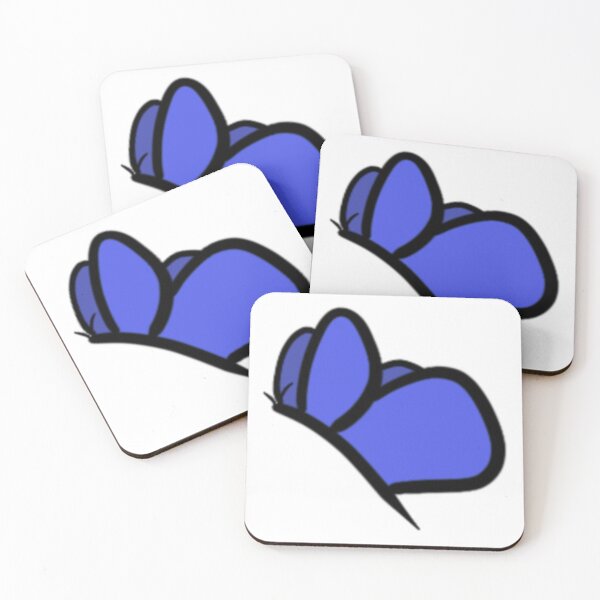 Item preview, Violet Blue Butterfly simple doodle designed and sold by Em26-.