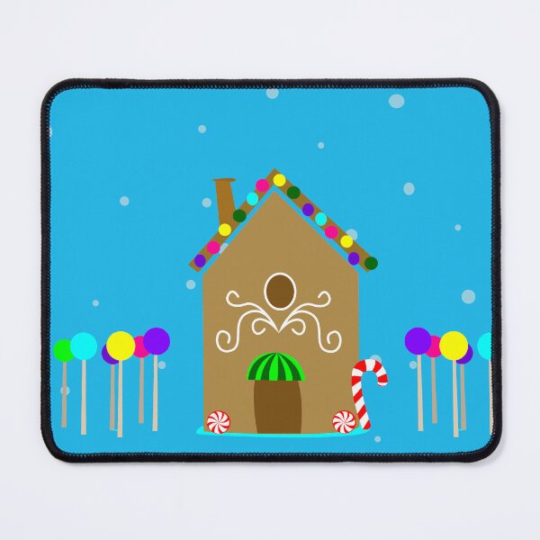 Item preview, kawaii Christmas Gingerbread House  designed and sold by Gossip Rag.