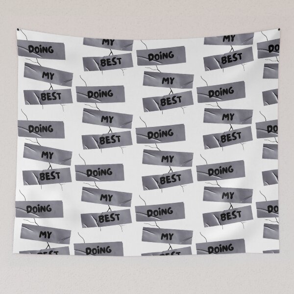 Item preview, Doing My Best Duct Taped Crack designed and sold by VirtualFaries.