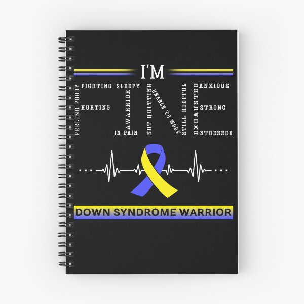 Item preview, I'm Fine Down Syndrome Warrior Support Down Syndrome Awareness Gifts designed and sold by rechardtee.