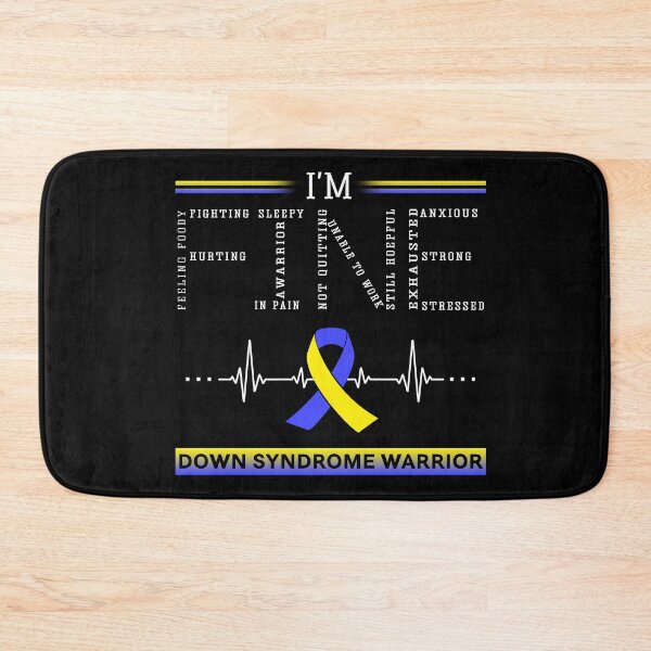 Item preview, I'm Fine Down Syndrome Warrior Support Down Syndrome Awareness Gifts designed and sold by rechardtee.