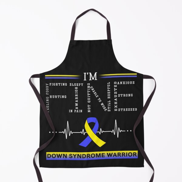 Item preview, I'm Fine Down Syndrome Warrior Support Down Syndrome Awareness Gifts designed and sold by rechardtee.