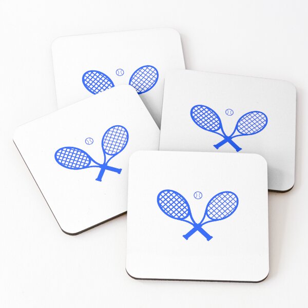 Item preview, Blue tennis rackets designed and sold by BigCityTennis.