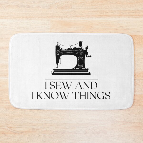 Item preview, I Sew and I Know Things designed and sold by PothosPepper.