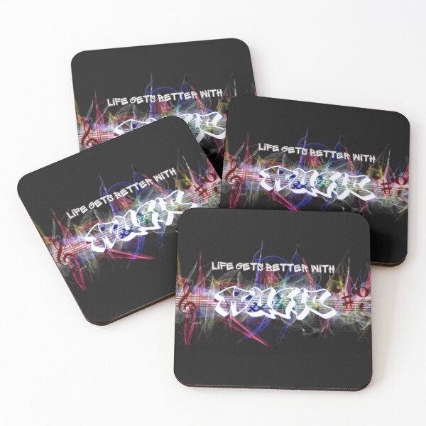 Item preview, Life Gets Better With Music designed and sold by MckinleyArt.