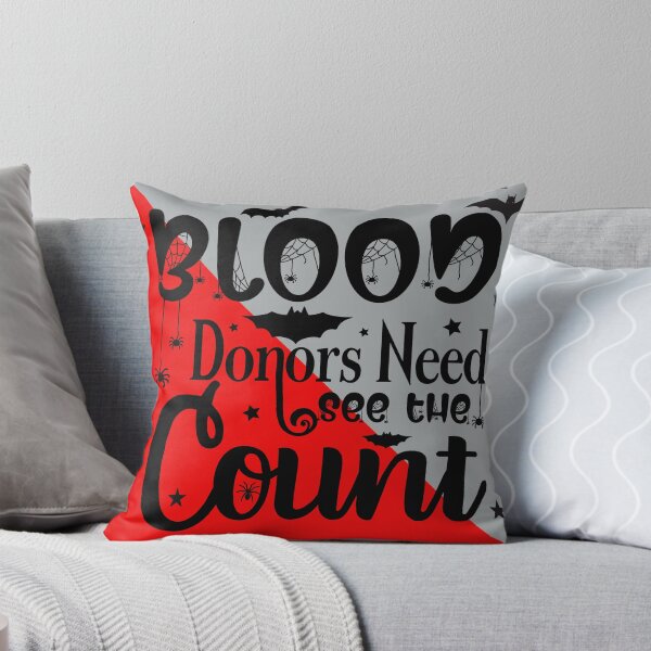Item preview, Blood Donors Needed See the Count - Spooky Halloween designed and sold by Vero De.