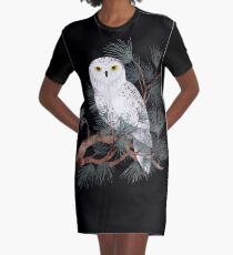 Snowy Graphic T-Shirt Dress