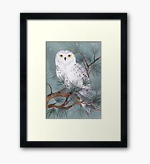 Snowy Framed Print