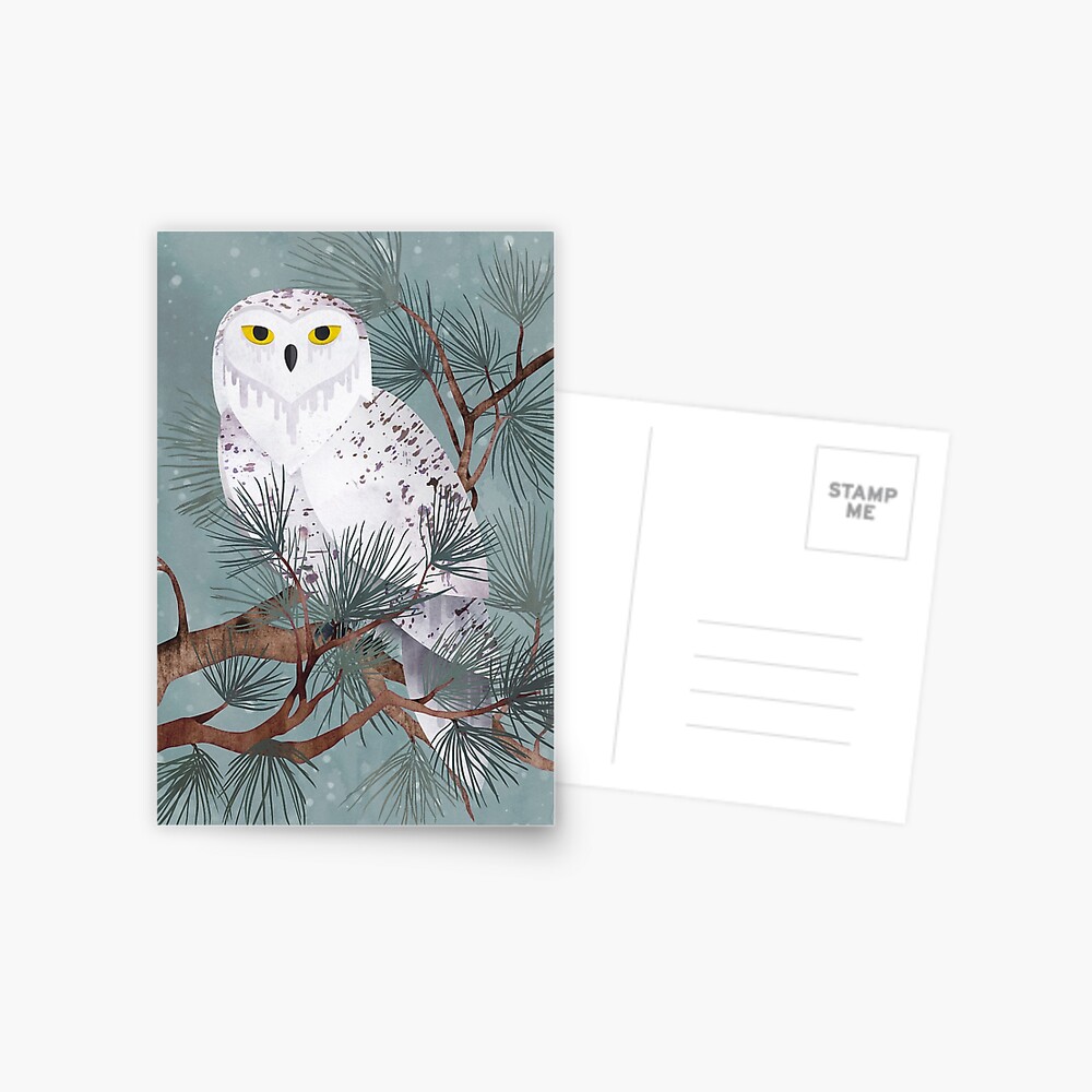 Snowy Postcard