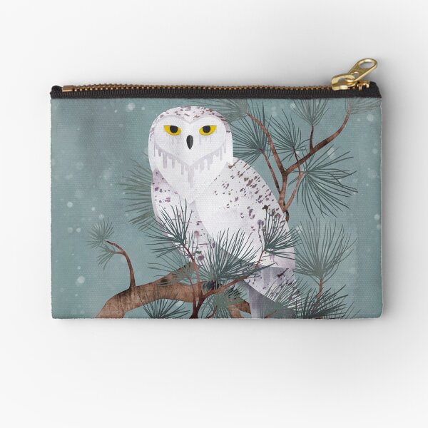 Snowy Zipper Pouch
