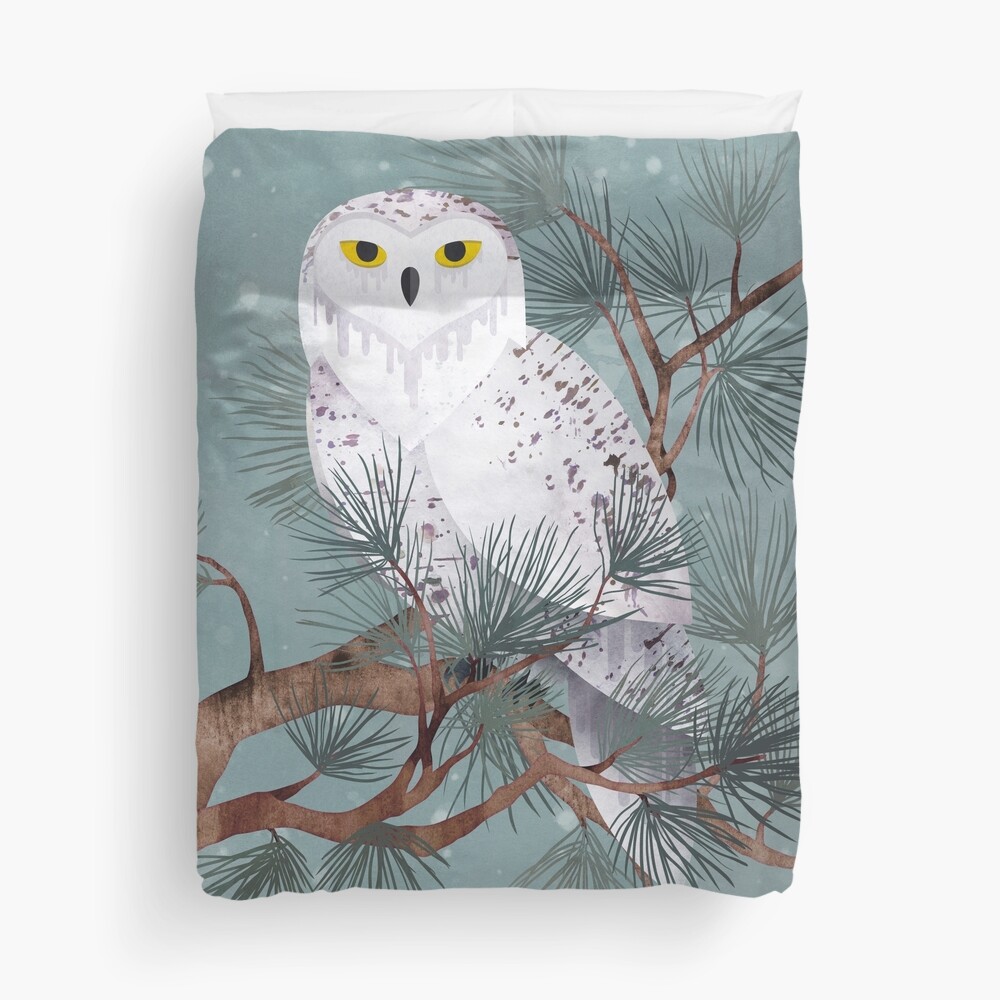 Snowy Duvet Cover