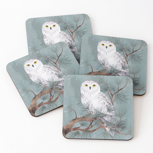 Snowy Coasters (Set of 4)