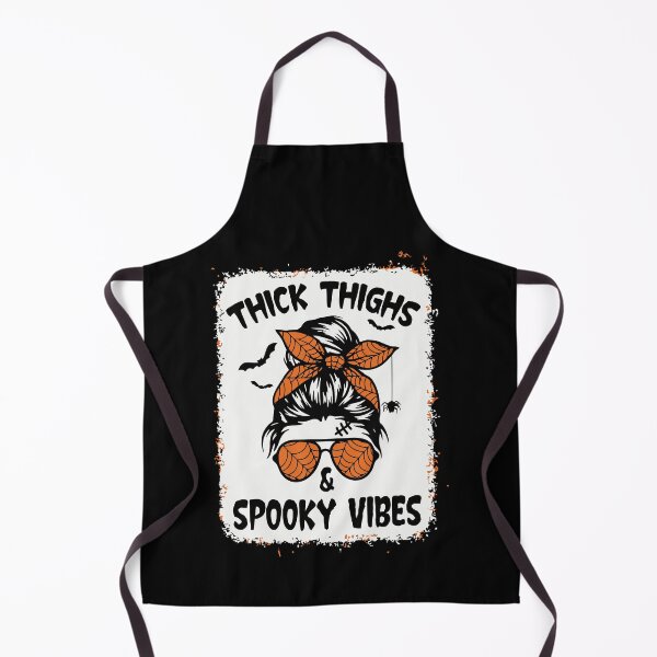 Item preview, Thick Thighs And Spooky Vibes Sourpuss Spooky Vibes T-Shirt designed and sold by artzaka.