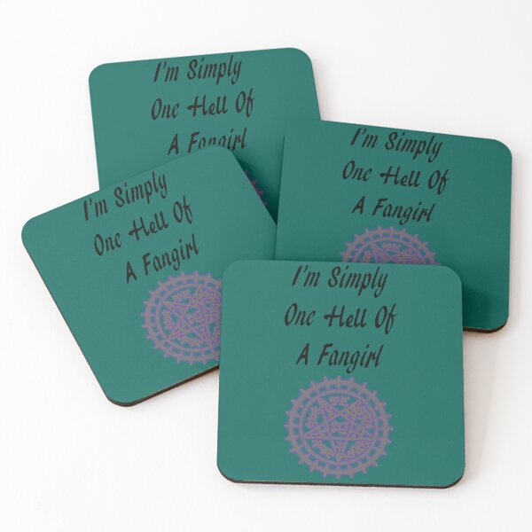 Item preview, I_m Simply One Hell Of A Fangirl   designed and sold by UnbreakleByDill.