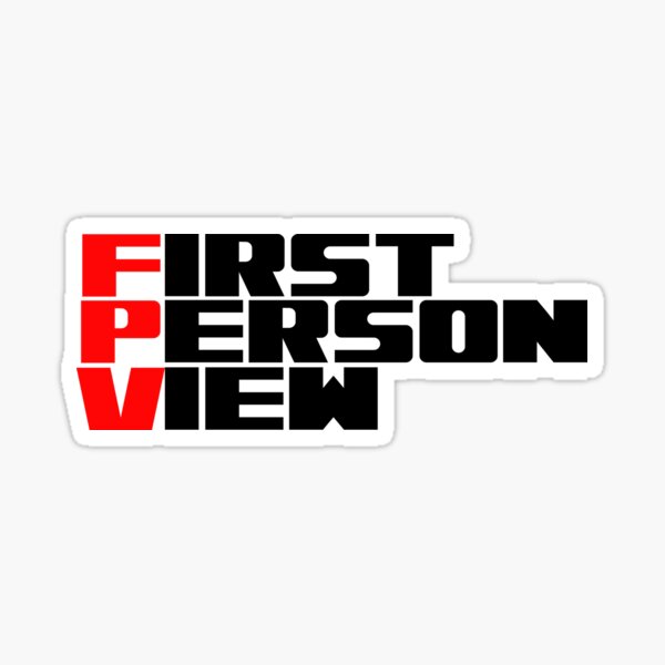 Item preview, FIRST PERSON VIEW designed and sold by ICrashALot.