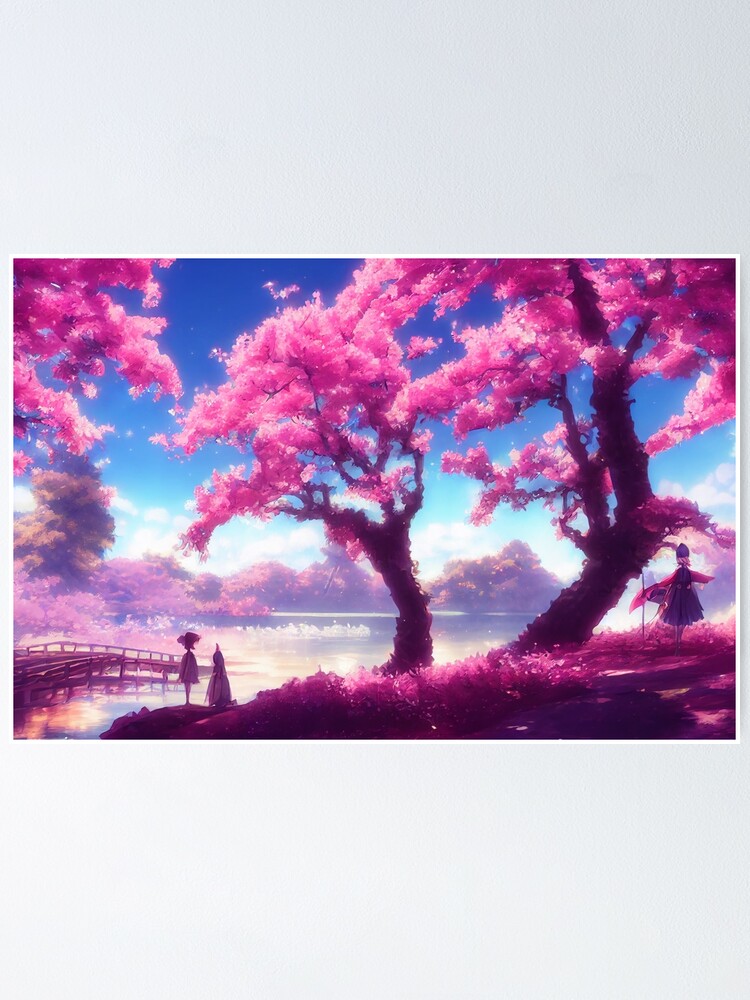 Update more than 81 night anime cherry blossom tree super hot -  in.cdgdbentre