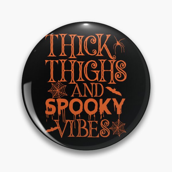 Artikelvorschau, Thick Thighs And Spooky Vibes Sourpuss Spooky Vibes T-Shirt entworfen und verkauft von artzaka.