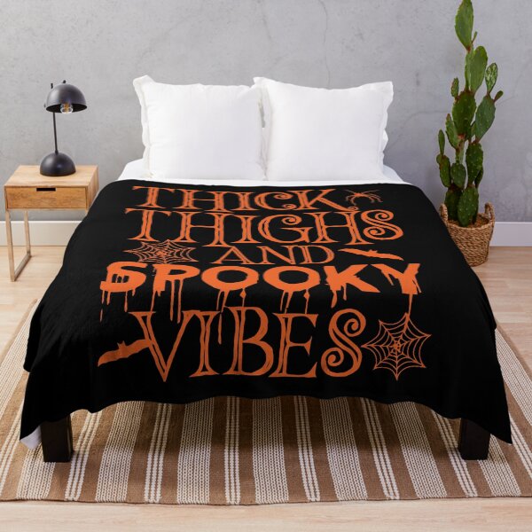 Item preview, Thick Thighs And Spooky Vibes Sourpuss Spooky Vibes T-Shirt designed and sold by artzaka.