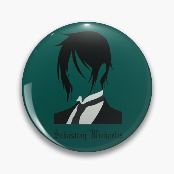 Kuroshitsuji Ciel Phantomhive Sebastian Grell Sutcliff Undertaker Butler  Anime Metal Badge Brooch Pins